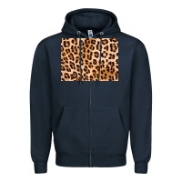 Navy leopard background gold 3200x2400 Zipper Hoodie - AdoDesignShop