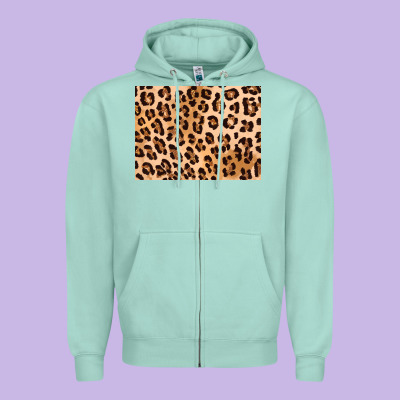 Leopard Background Gold 3200x2400 Zipper Hoodie Designed By Adodesignshop