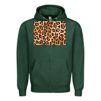 Sports Green leopard background gold 3200x2400 Zipper Hoodie - AdoDesignShop