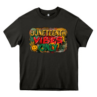 Asphalt juneteenth vibes only Heavy Core Tee - CowGirlArtShop