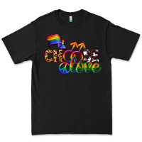Black Western choose love Premium Tee - CowGirlArtShop