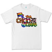 White Western choose love Premium Tee - CowGirlArtShop