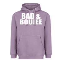 Lavender bad & boujee Heavyweight Hoodie - artisFamous