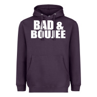 Plum bad & boujee Heavyweight Hoodie - artisFamous