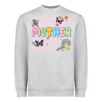 Heather Grey retro mother Heavyweight Sweatshirt - JahusDesignShop