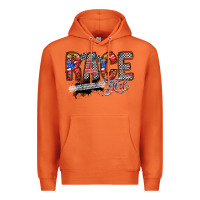 Carrot race girl Premium Hoodie - RacoonDesign