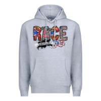 Heather Grey race girl Premium Hoodie - RacoonDesign