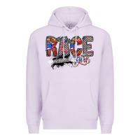 Lilac race girl Premium Hoodie - RacoonDesign