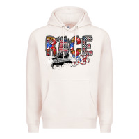 Pale Pink race girl Premium Hoodie - RacoonDesign