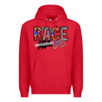 Red race girl Premium Hoodie - RacoonDesign