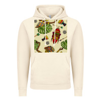 Vintage Artic african woman and mask seamless pattern Vintage Hoodie - BundleAndBundleShop
