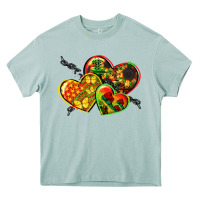 Arona juneteenth hearts Heavy Core Tee - CowGirlArtShop