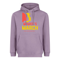 Lavender women march on washington Heavyweight Hoodie - artisFamous