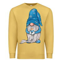 Antique Gold winter gnome Premium Sweatshirt - JahusDesignShop