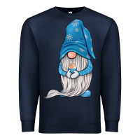Navy winter gnome Premium Sweatshirt - JahusDesignShop
