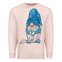 Pale Pink winter gnome Premium Sweatshirt - JahusDesignShop
