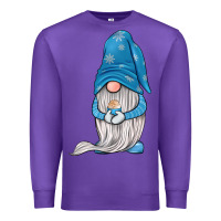 Purple winter gnome Premium Sweatshirt - JahusDesignShop