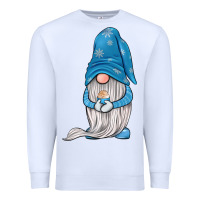 White winter gnome Premium Sweatshirt - JahusDesignShop
