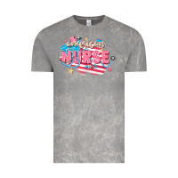 Cloud Rock American Nurse Vintage Tee - FaDigitalArtStudio
