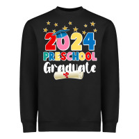 Black 2024 preschool graduate Heavyweight Sweatshirt - JahusDesignShop