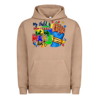 Pigment Burro my child is non verbal but his mama aint afro Urban Hoodie - RanaPortraitStore