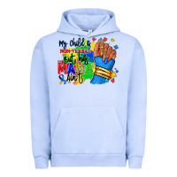 Pigment Grape Ice my child is non verbal but his mama aint afro Urban Hoodie - RanaPortraitStore