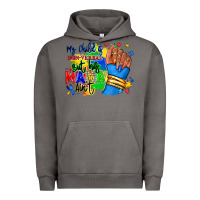 Pigment Tornado my child is non verbal but his mama aint afro Urban Hoodie - RanaPortraitStore