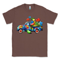 Chestnut Autism truck Classic Tee - CowGirlArtShop