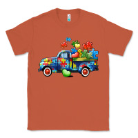 Copper Autism truck Classic Tee - CowGirlArtShop