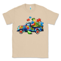 Mushroom Autism truck Classic Tee - CowGirlArtShop