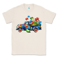 Natural Autism truck Classic Tee - CowGirlArtShop