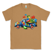 Toasted Coconut Autism truck Classic Tee - CowGirlArtShop