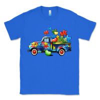 True Royal Autism truck Classic Tee - CowGirlArtShop