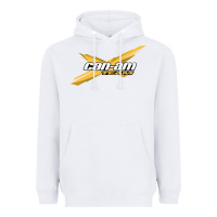 White can am team Heavyweight Hoodie - artisFamous