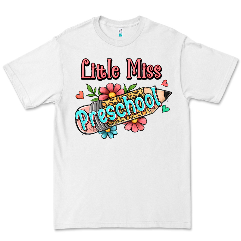 Little Miss Preschool Premium Tee by RanaPortraitStore | Teevron