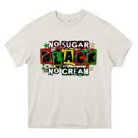 Cream no sugar no cream black Heavy Core Tee - CowGirlArtShop
