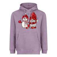 Lavender snowman gnome Heavyweight Hoodie - JahusDesignShop