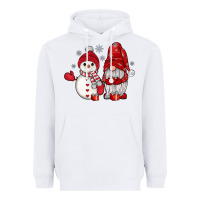 White snowman gnome Heavyweight Hoodie - JahusDesignShop