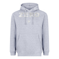 Heather Grey zero Heavyweight Hoodie - artisFamous