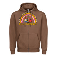 Chestnut back to school rainbow hello first grade Zipper Hoodie - AdoDesignShop