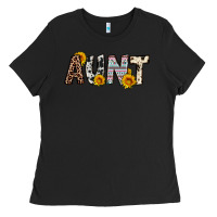 Black aunt Ladies Tee - OliviaCreatesArt