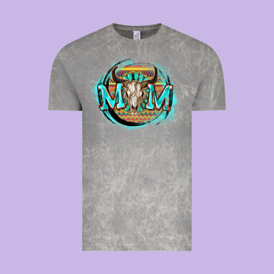 Aztec Mom Mother's Day Vintage Tee Designed By Fadigitalartstudio