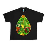 Black st.patrick's teardrop earrings Urban Heavy Tee - FaDigitalArtStudio