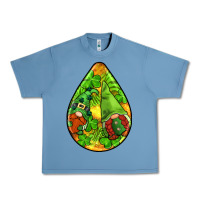 Pebble Blue st.patrick's teardrop earrings Urban Heavy Tee - FaDigitalArtStudio