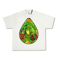Pistachio st.patrick's teardrop earrings Urban Heavy Tee - FaDigitalArtStudio