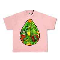 Salmon st.patrick's teardrop earrings Urban Heavy Tee - FaDigitalArtStudio