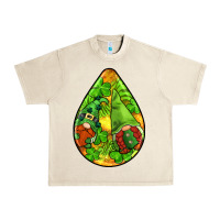 Sandshell st.patrick's teardrop earrings Urban Heavy Tee - FaDigitalArtStudio