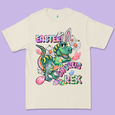 Easter Saurus Rex Easter Day Premium Tee Designed By Cowgirlartshop
