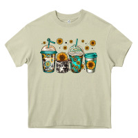 Mossy sunflowers coffee cups Heavy Core Tee - Jasminsmagicworld