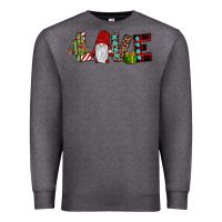 Charcoal Heather love gnome Premium Sweatshirt - JahusDesignShop